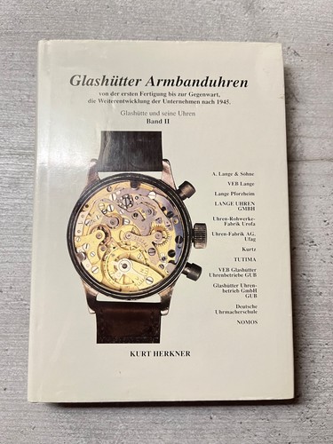 Buch glashütter armbanduhren - buch,