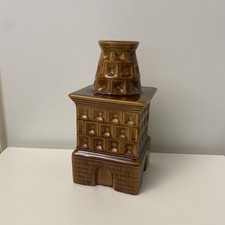 Kachelofen Braun für Puppenhaus / Puppenstube Miniatur Leipzig Bankel Osterfeld