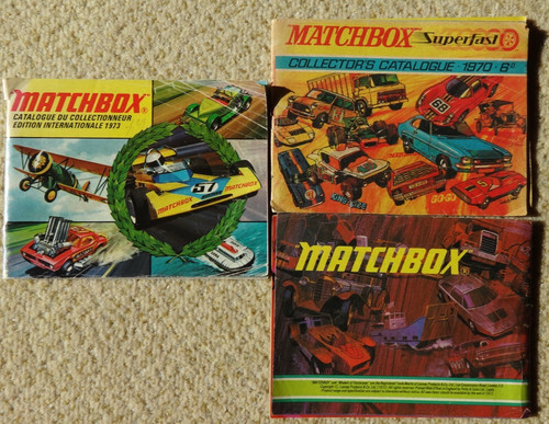 Matchbox kataloge 1970 1972 - matchbox, 1970,