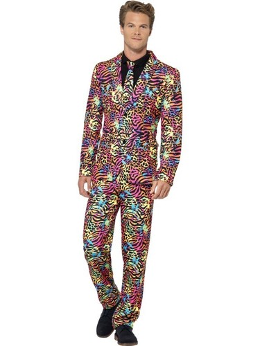 Smiffys neon leopardenmuster - smiffys,