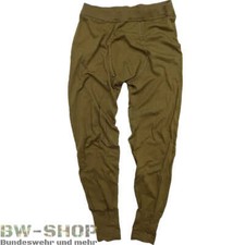 1-3er PACK ORIGINAL BUNDESWEHR UNTERHOSE LANG BRAUN DAMEN BW ARMEE HOSE OUTDOOR