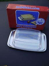 Butterdose ddr edelstahl ovp - edelstahl,
