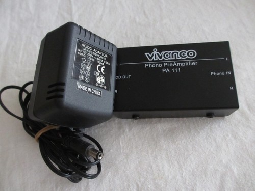 Vivanco phono preamplifier - vivanco,