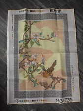 Bedruckter Stramin, Teppich