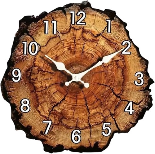Wanduhr holz 30cm uhr - wanduhr, ø