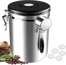 Kaffeedose luftdicht edelstahl - kaffeedose,