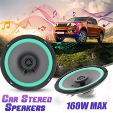 2-Way Round Car Audio Stereo