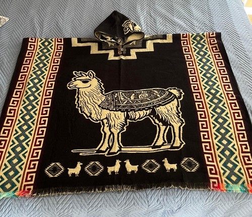 Poncho aus ecuadorianischem - poncho,
