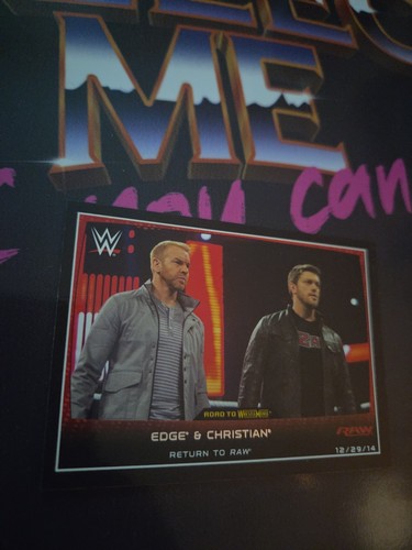 Topps wwf wwe edge christian - topps, &