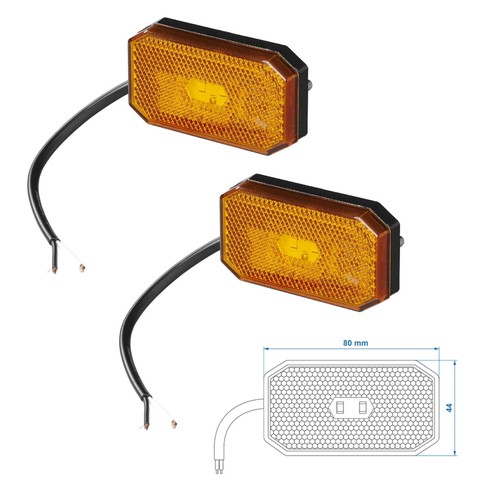 Positionsleuchte 24v - 2x,