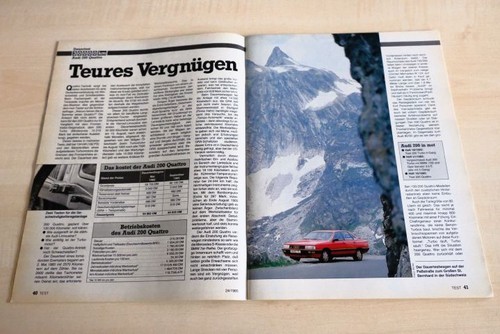 Mot 1985 wirklich gut audi - gut?,