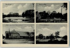 13258442 - 2114 Grauen Dorfteich Gasthaus Luehr Tuempel Enten Siedlung