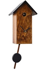 Eble -Kuckucksuhr modern braun