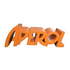 Aperol spritz bank bench - aperol,