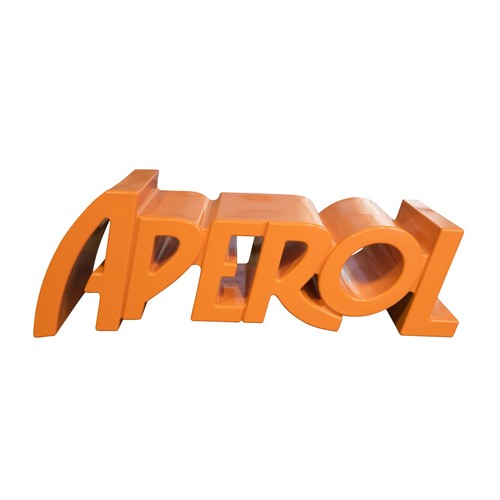 Aperol spritz bank bench - spritz,