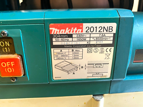 Makita dickenhobel 2012nb 304 - dickenhobel,