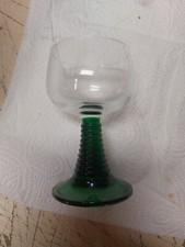 Weingläser Römer 11 Stück Fuß Farbe -grün 100ml 