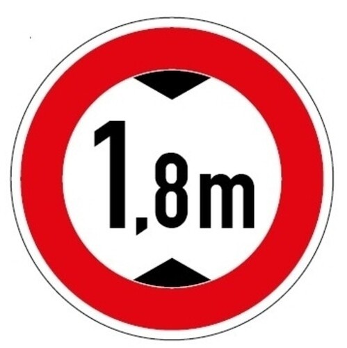 Aufkleber verkehrszeichen - aufkleber,