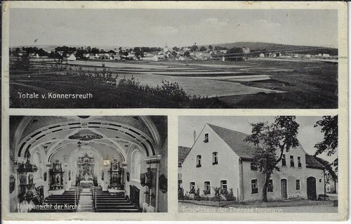 Konnersreuth alte mehrbild - konnersreuth:,