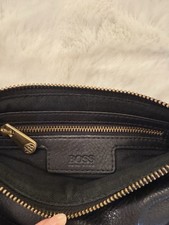 Hugo Boss Leder Tasche Clutch