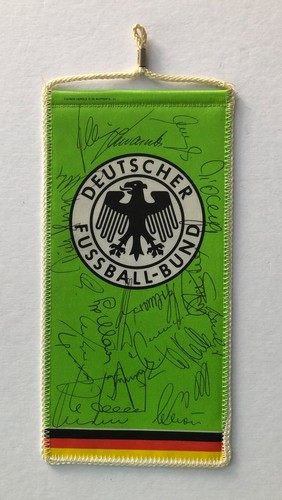 Wimpel 1974 unterschriften - wimpel-wm, 1974-unterschriften
