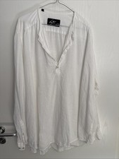 Leinenschlupfhemd weiß von - weiß,