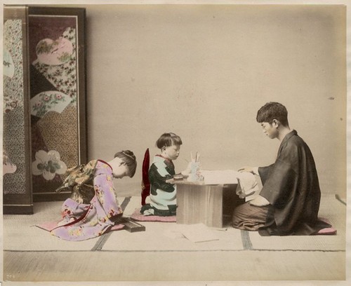 Albumen fotoalbum japan - albumen,