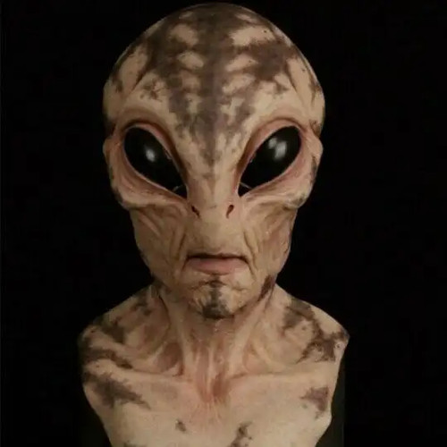 Alien latex maske halloween - alien,