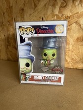 Funko Pop! Disney Pinocchio Jiminy Cricket Diamond Edition #1026 + Protector
