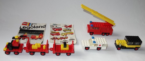 Vintage lego 622 gepäckwagen - lego:,