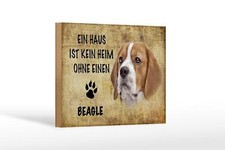 Holzschild Spruch 18x12 cm