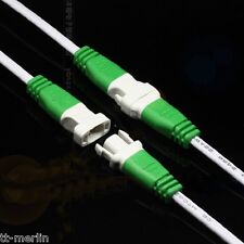 M23 / 1 Paar  Stecker & Buchse mit Kabel  28cm  2 polig Verbindungskabel