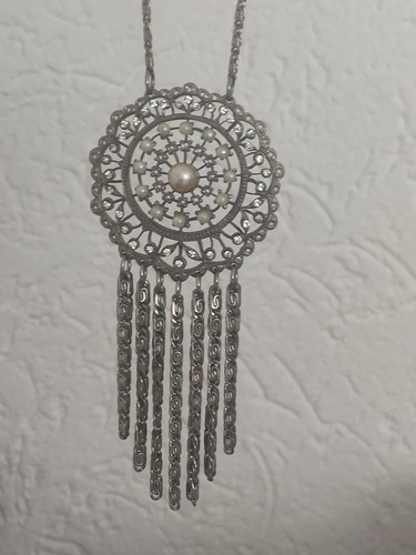 Vintage boho statement kette - boho, statement-kette
