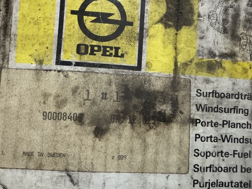 Opel halter surfbrett träger - opel,