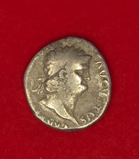 Antiker römischer Nero Silber