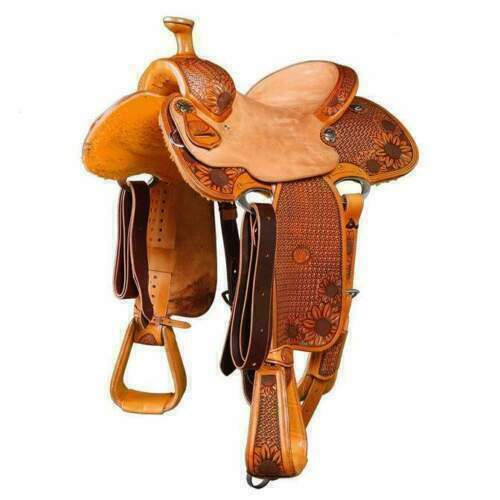 Wildrace western naturleder - western,