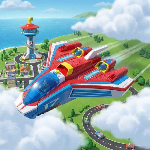 Paw patrol super - paw, 2-in-1