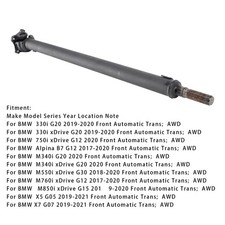 Gelenkwelle Achsantrieb 26208698362 Driveshaft Für BMW 3 5 7 G20 G30 G12