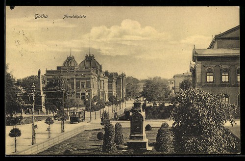 Ansichtskarte gotha - ansichtskarte,