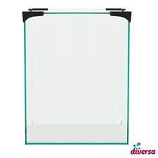 (40,50€/Stk.) diversa Aquarium 20x20x25cm ca.10L Glasabdeckung & Ecken Terrarium