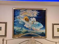 Öl-Gemälde auf Leinwand –