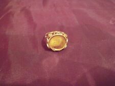 Münzring,585 Gelbgold, John F. Kennedy,22.11.1963, Ringgröße 58