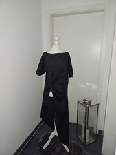 NEU Strandkleid Wickelkleid Asymmetri Esprit M L 40 42 Schwarz Knoten TopZustand