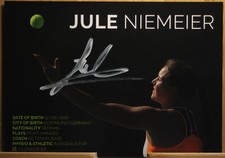 Jule Niemeier Orig Autogramm