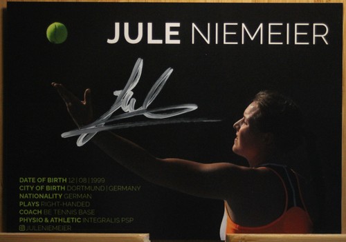Jule niemeier orig - orig, autogramm