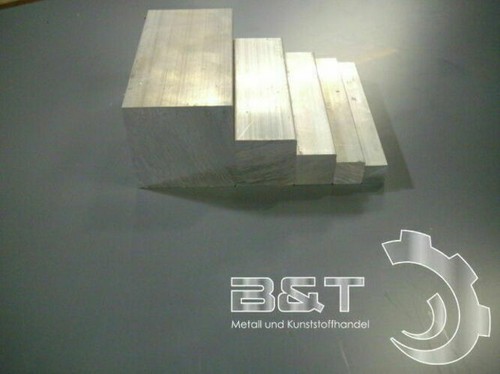 Aluminium flach und vierkant - und,