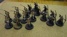 GW Herr der Ringe Tabletop - Hochelben - Konvolut Elfen 17 stck. teilw. bemalt
