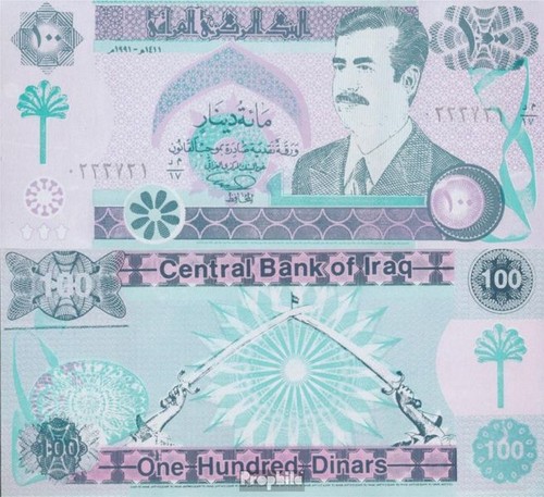 Banknoten irak 1991 pick - banknoten,