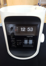Radiowecker  Toshiba RC-693F Klappzahlen 1973 Vintage Space-Age -rar- FLIP CLOCK