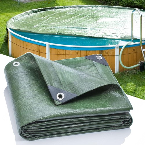 Poolabdeckung sommer winter - poolabdeckung, &